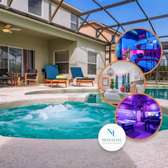 5BR Villa+ Spa & Pool Oasis+GameRoom+Themed Rooms