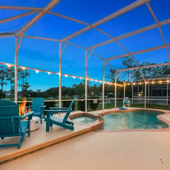 Luxury Villa Near Disney: Pool, Spa & Theater
