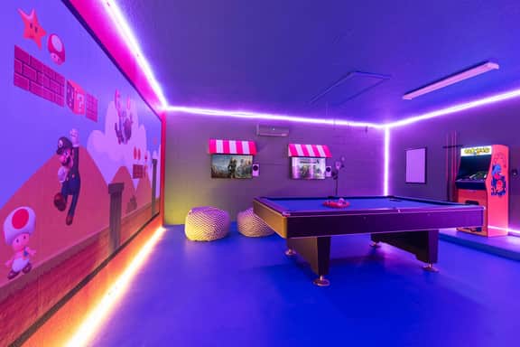 Disney Villa: Pool, Spa & Mario Bros Game Room - Image 5
